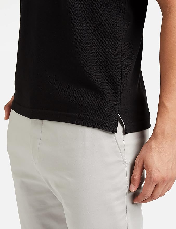 Men’s Polo T Shirt | Comfortable Rich Cotton Blend, Band Collar, Regular Fit | Stylish & Premium All Day Wea