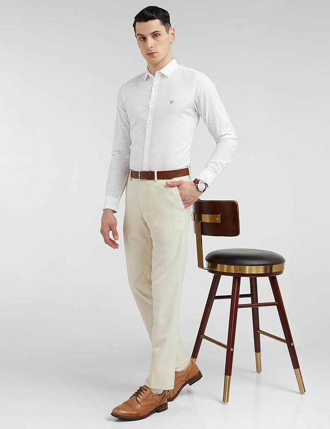 Men's 100% Cotton Shirt | Long Seelves | Slim Fit Casual Shirt for Men